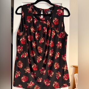 Tommy‎ Hilfiger. Floral Sleeveless Top. Sz M